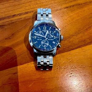 Tissot Mens Watch Chronograph Blue